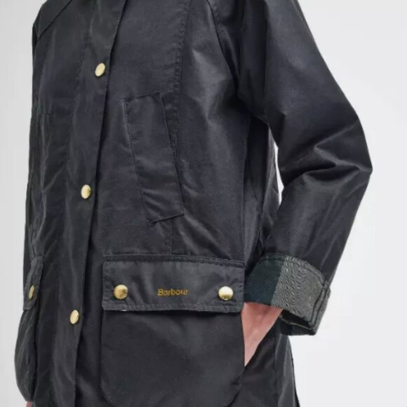 Sage/Ancient ~ Barbour Modern Beadnell Wax Jacket MSRP$498 English Chic - Picture 13 of 16